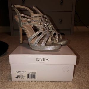 david’s bridal heels